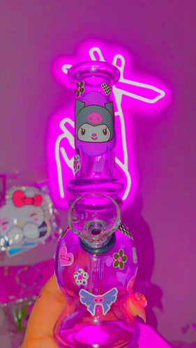 Purple Kuromi Sanrio Mini Bongs💗