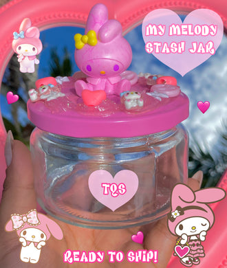My Melody figurine Stash Jar