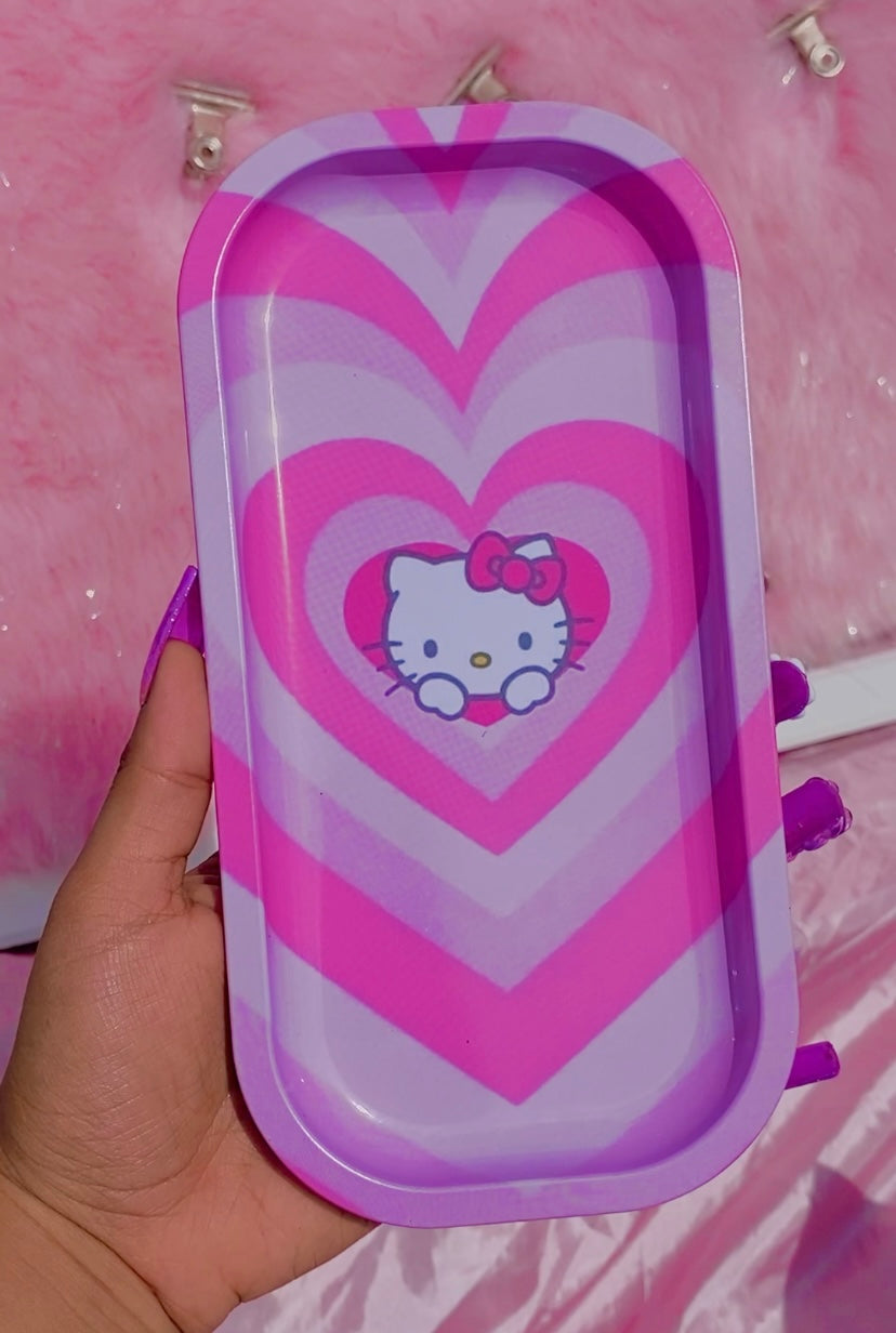 Heart Hello Kitty Rolling Tray