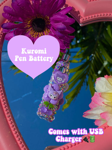 Kawaii Kuromi Rhinestone Pen