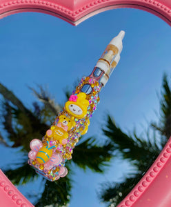 My Melody Kawaii Yellow Rhinestone Pen