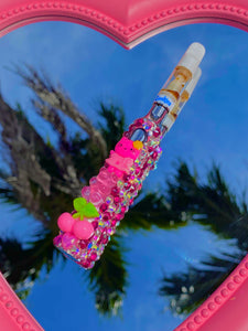 Pink Cherry Hello Kitty Rhinestone Pen