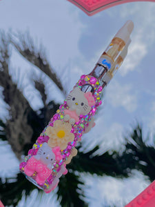 Pink Flower Hello Kitty Rhinestone Pen