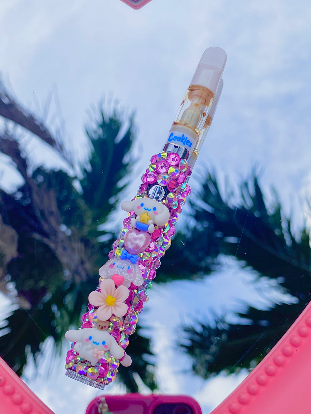 Pink Cinnamoroll Rhinestone Pen