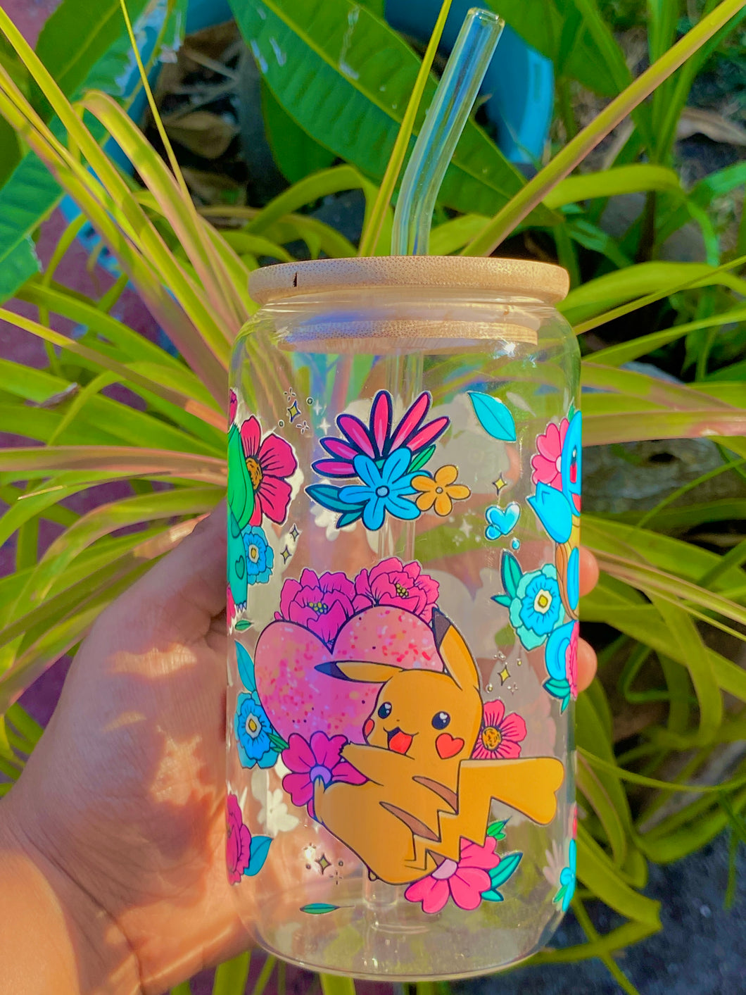 Girly Pokemon Libby Cup 16oz (Copy) (Copy)