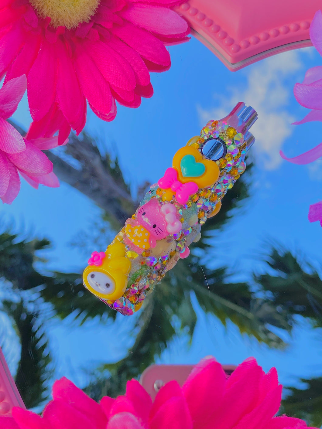 Custom Yellow Hello Kitty My Melody Pen