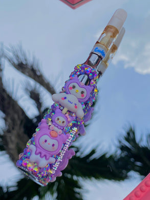 Purple Cinnamoroll and Kuromi Rhinestone Pen