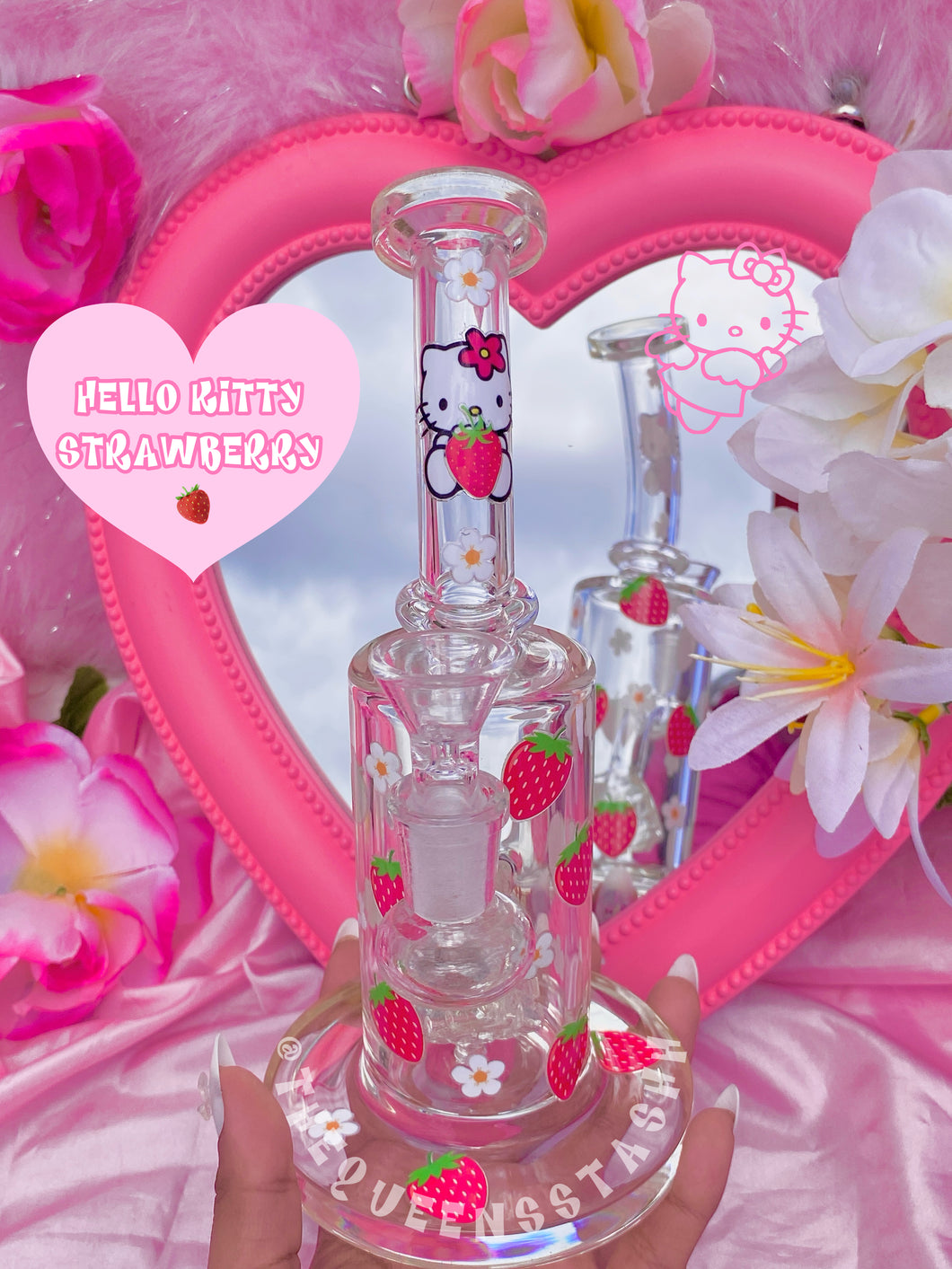 HelloKiitty Strawberry🍓 (handmade) Ready TO Ship