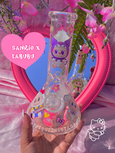 Hello Kitty x Labubu Glass (Ready to Ship)