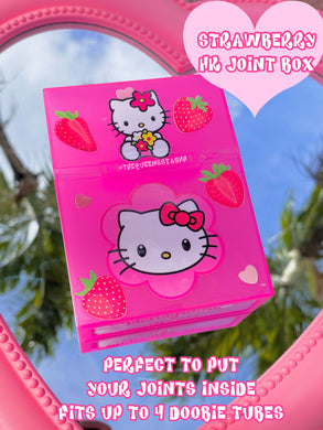 Pink Hello Kitty Strawberry Joint Case