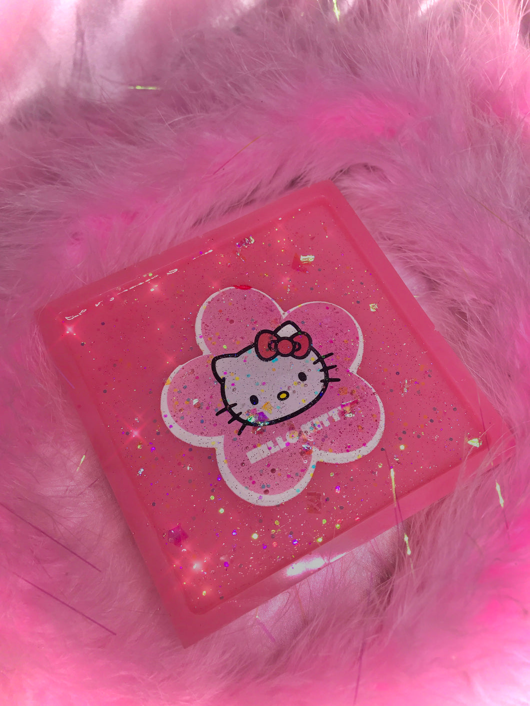 Pink Hello Kitty Ashtray Rolling Tray