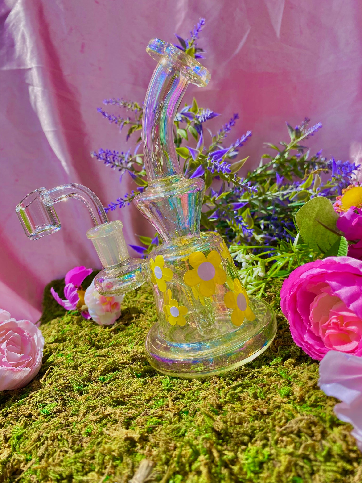 Floral Rig Flower Rig – THE QUEENS STASH