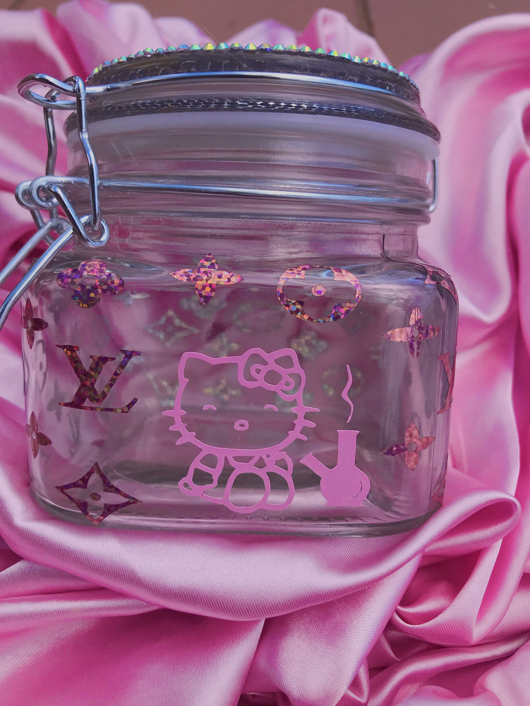 Stoned Kitty Stash Jar