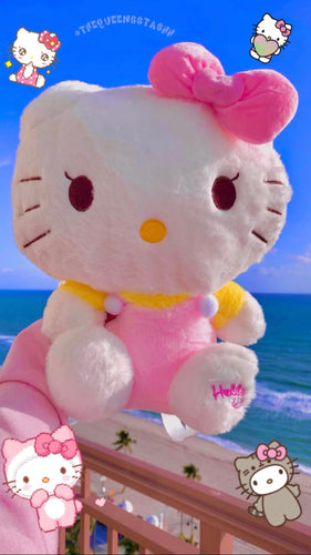 Hello Kitty Plush Backpack