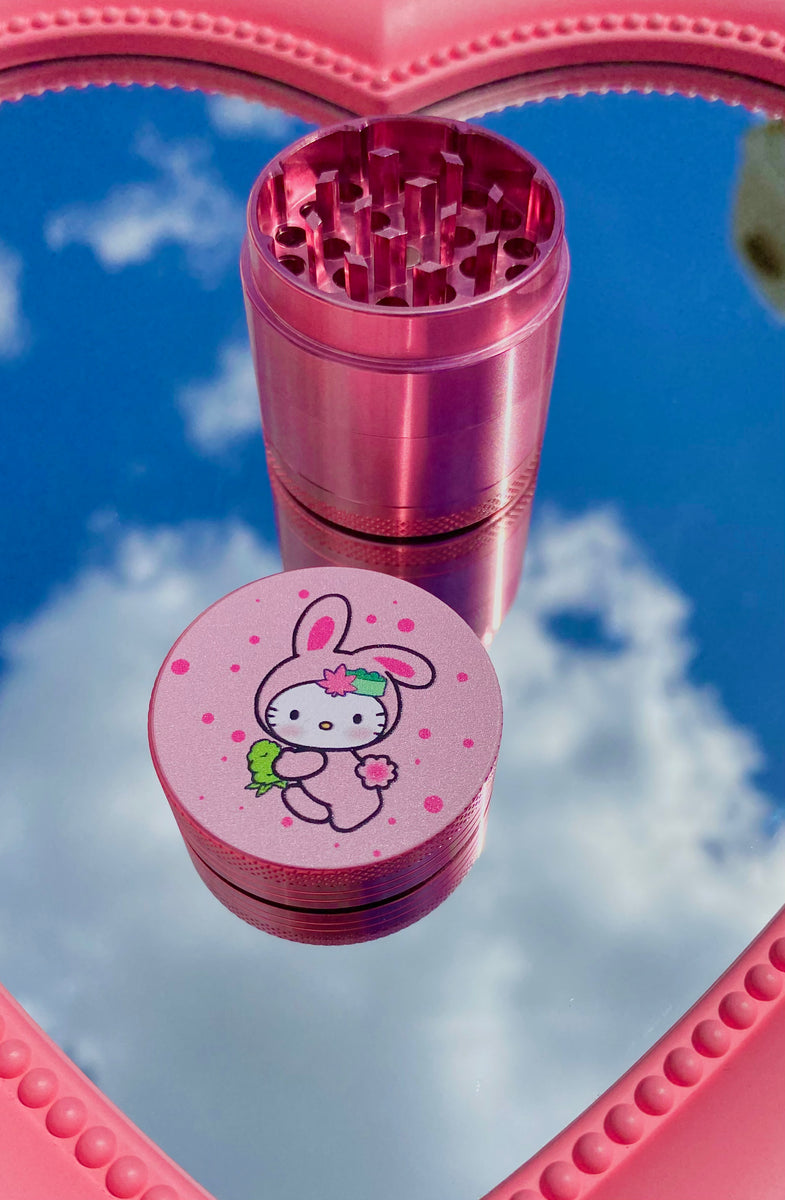 Pink Bunny Hello Kitty Grinder THE QUEENS STASH