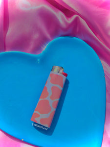 Cow Print lighter (PINK)